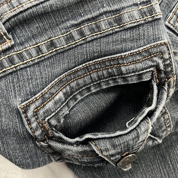 Women's Streetwear Society Straight Cut Jeans Size 7 - Picture 7 of 7